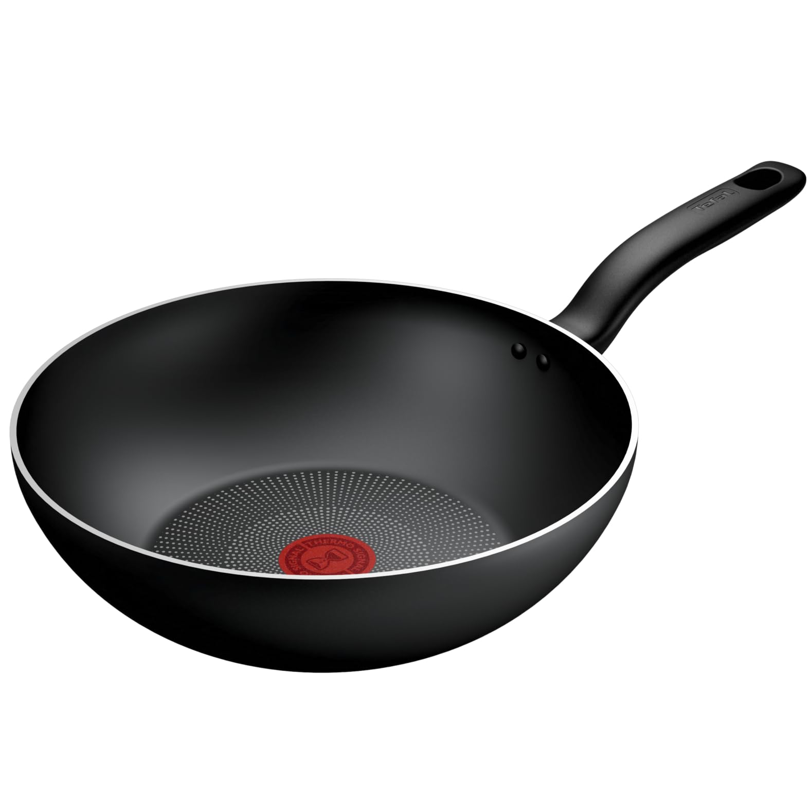 Tefal Titanium Essential Non-Stick Wok 28 cm | Aluminium, Metal Spatula Safe, no