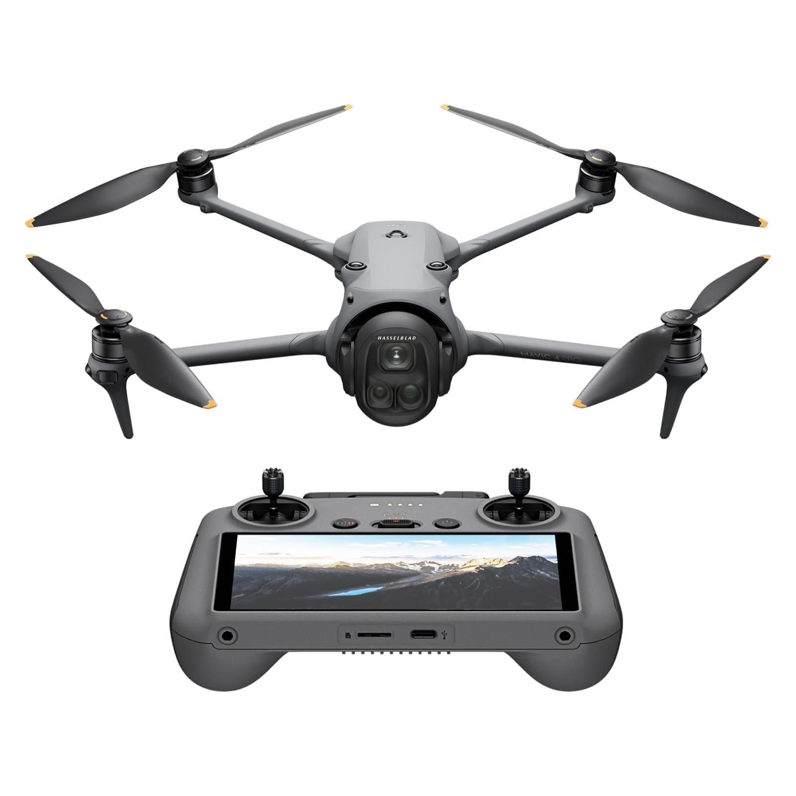 DJI Mavic 4 Pro Drone With DJI RC 2, Flagship Tri-Camera Drone