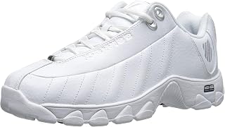 K-Swiss Men's ST329 CMF Sneaker, Wide Tennis Walking Shoes Leather Upper