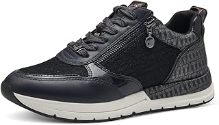 Tamaris Women's Sneaker, Lady Low Trainers, Removable Insole, Navy Comb, 41 EU