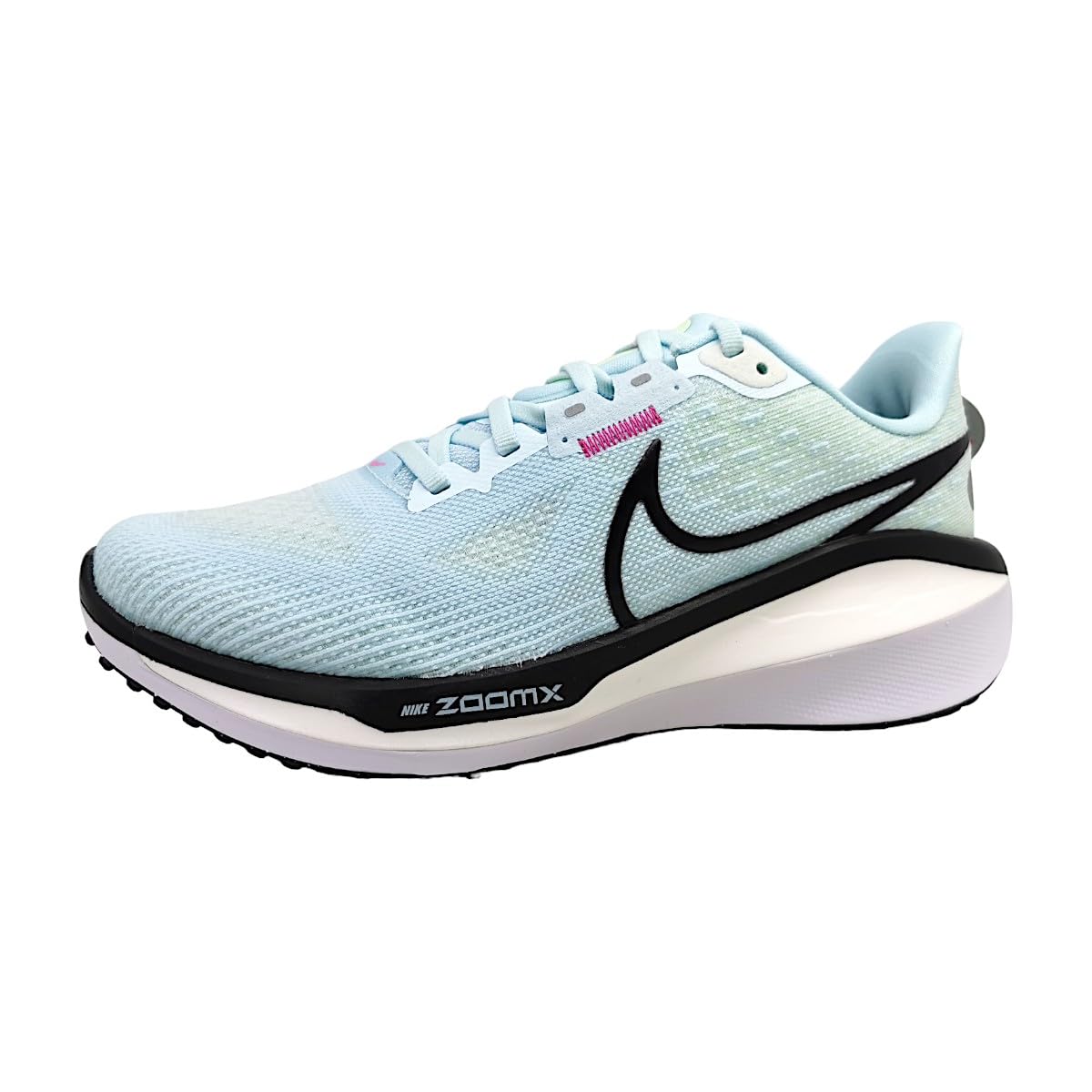 Men's Nike Vomero 17 in Black/Volt-LT Smoke Grey-White