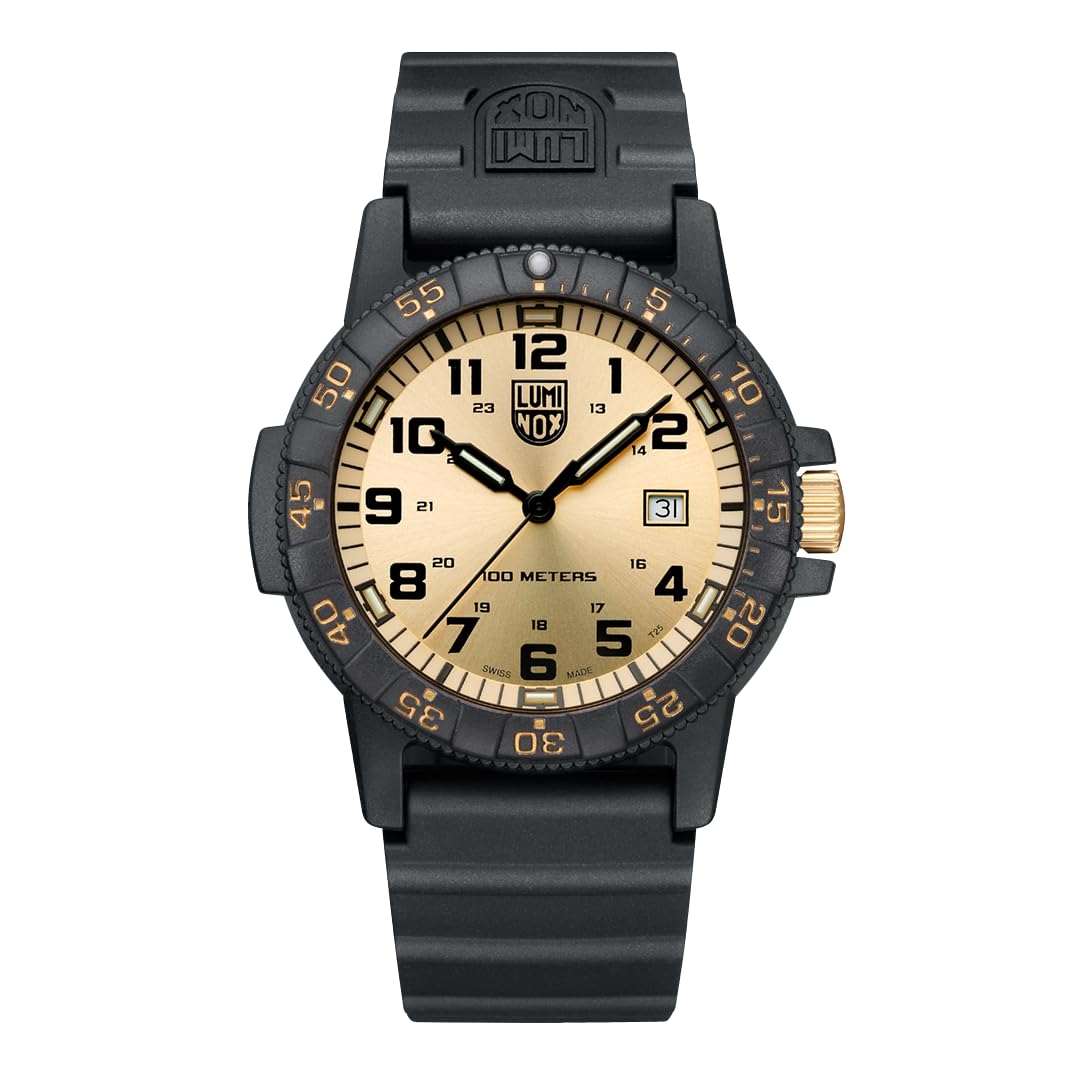Luminox Men's Analogue Swiss Quartz Watch with Plastic Strap, XS.0325.GP, Black,