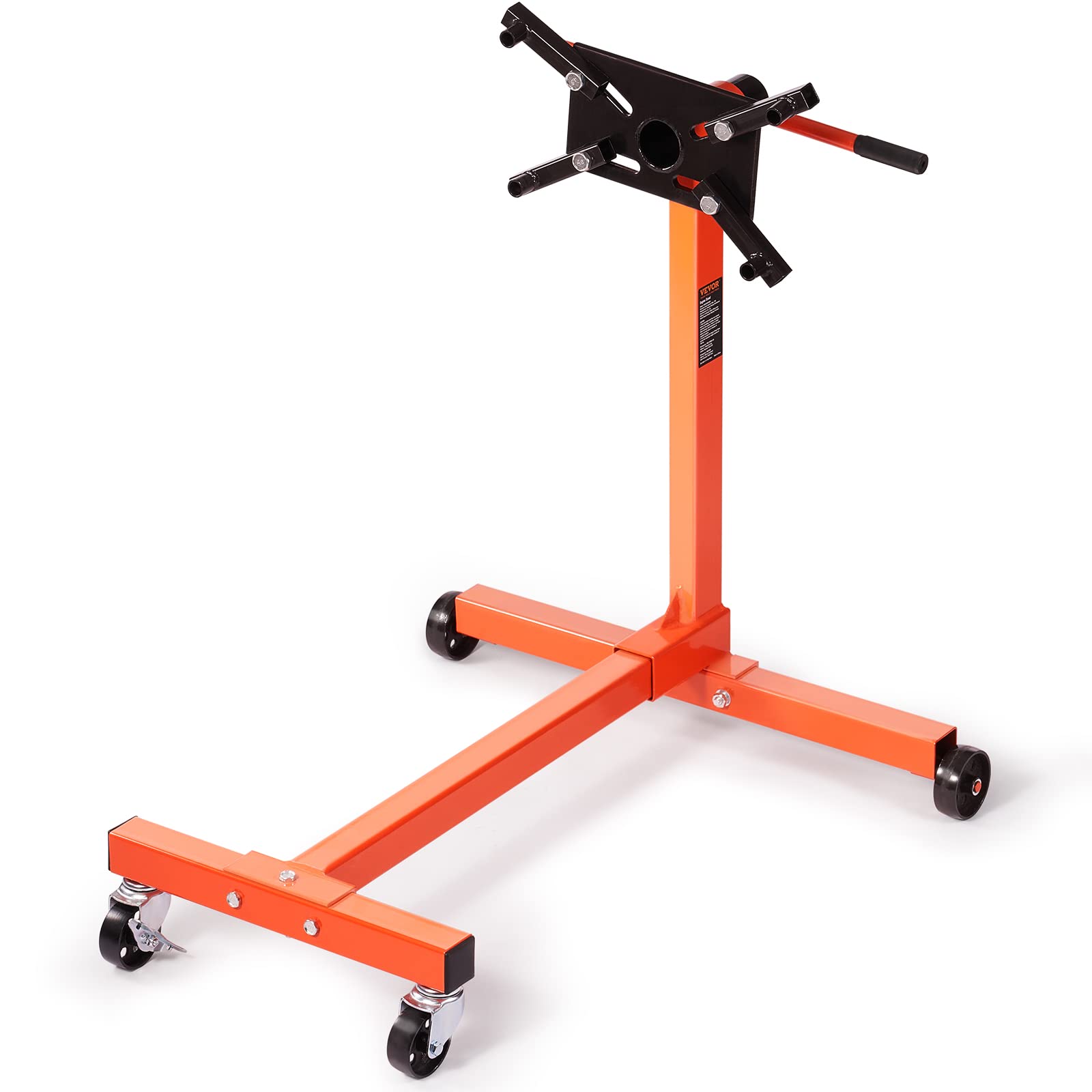 VEVOR Engine Stand, 750 lbs (3/8 Ton) Rotating Engine Motor Stand with 360 Degre