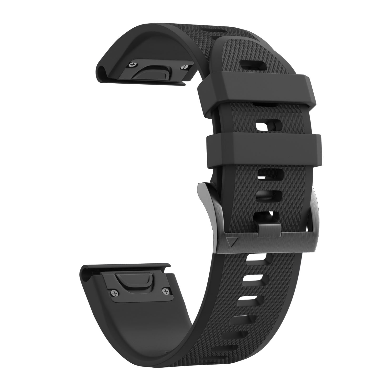 NotoCity Compatible Fenix 5X Band 26mm Width Soft Silicone Watch Strap for Fenix