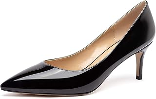 CASTAMERE Escarpins à Talons Moyens à Enfiler pour Femme