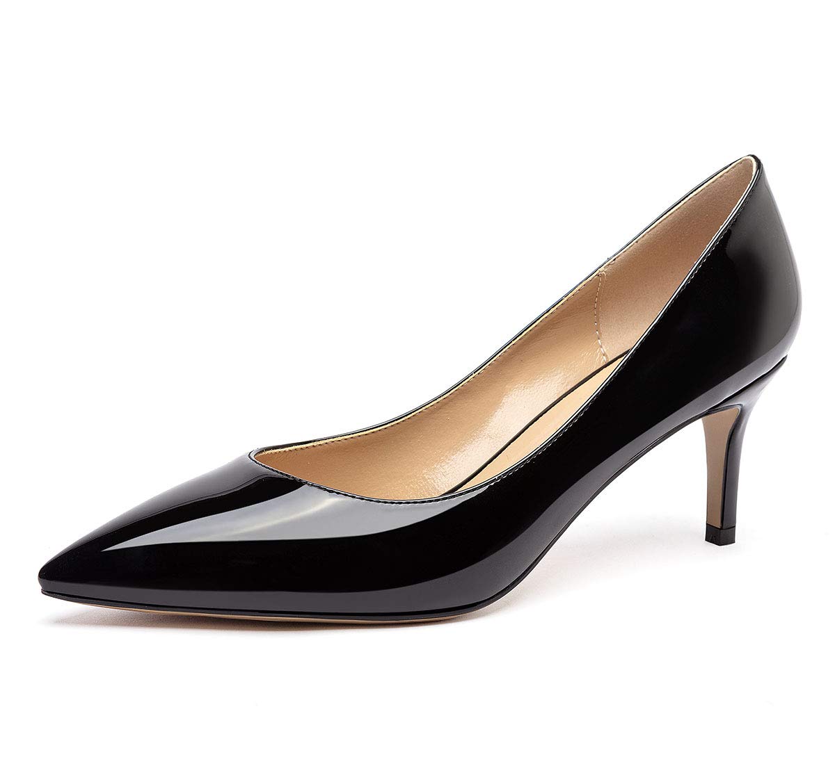 CASTAMERE Escarpins à Talons Moyens à Enfiler pour Femme