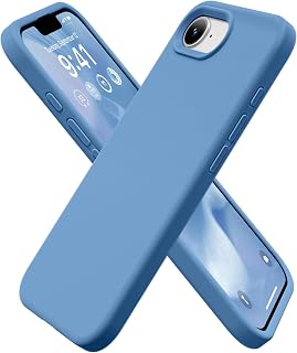 GolbinBox Magnetic for iPhone 17e/16e Case, Silicone Cover, Lake Blue