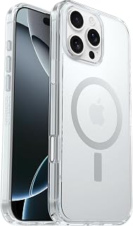 OtterBox Symmetry Clear MagSafe Case for iPhone 16 Pro Max, Clear