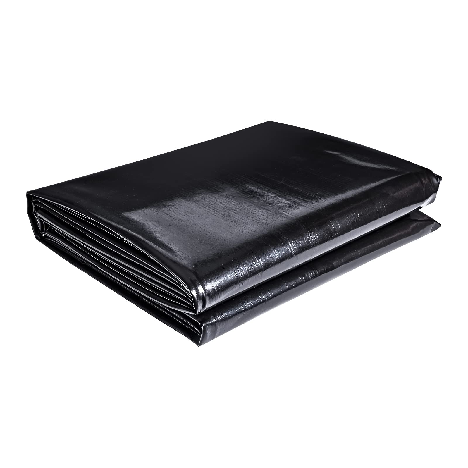 ToLanbbt Pond Liner 7 x 10 Ft, 20 Mil HDPE UV Resistant Preformed Pond Liner Eas