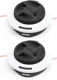 JUUDDENPARTS 2Pcs C26-2 Dual Line Trimmer Head, Replacement for Stihl FS44 FS55 FS55R FS56 FS56R FS56RC FS70 FS70R FS74 FS76, Replaces 40027102169, 4002 710 2169