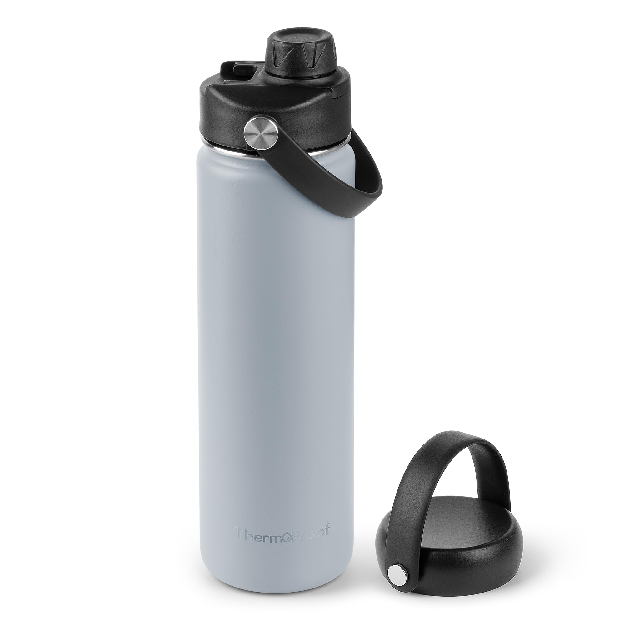 ThermoProof Double-Walled Vacuum Insulated Stainless Steel Water Bottle - Wide M