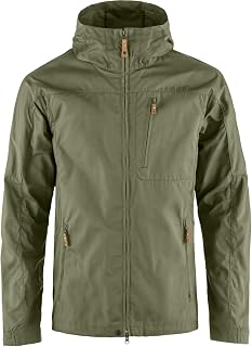 Fjällräven Sten Men's Shell Jacket - Water and Wind Resistant, Breathable, Durable Fabric - Hiking, Trekking, Camping