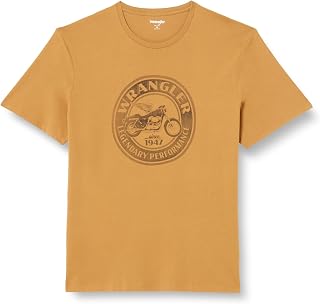 Wrangler Mens USA Kabel T-Shirt