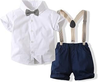 Volunboy Baby Boy Summer Beach Formal Wedding Gentleman Dress Clothes