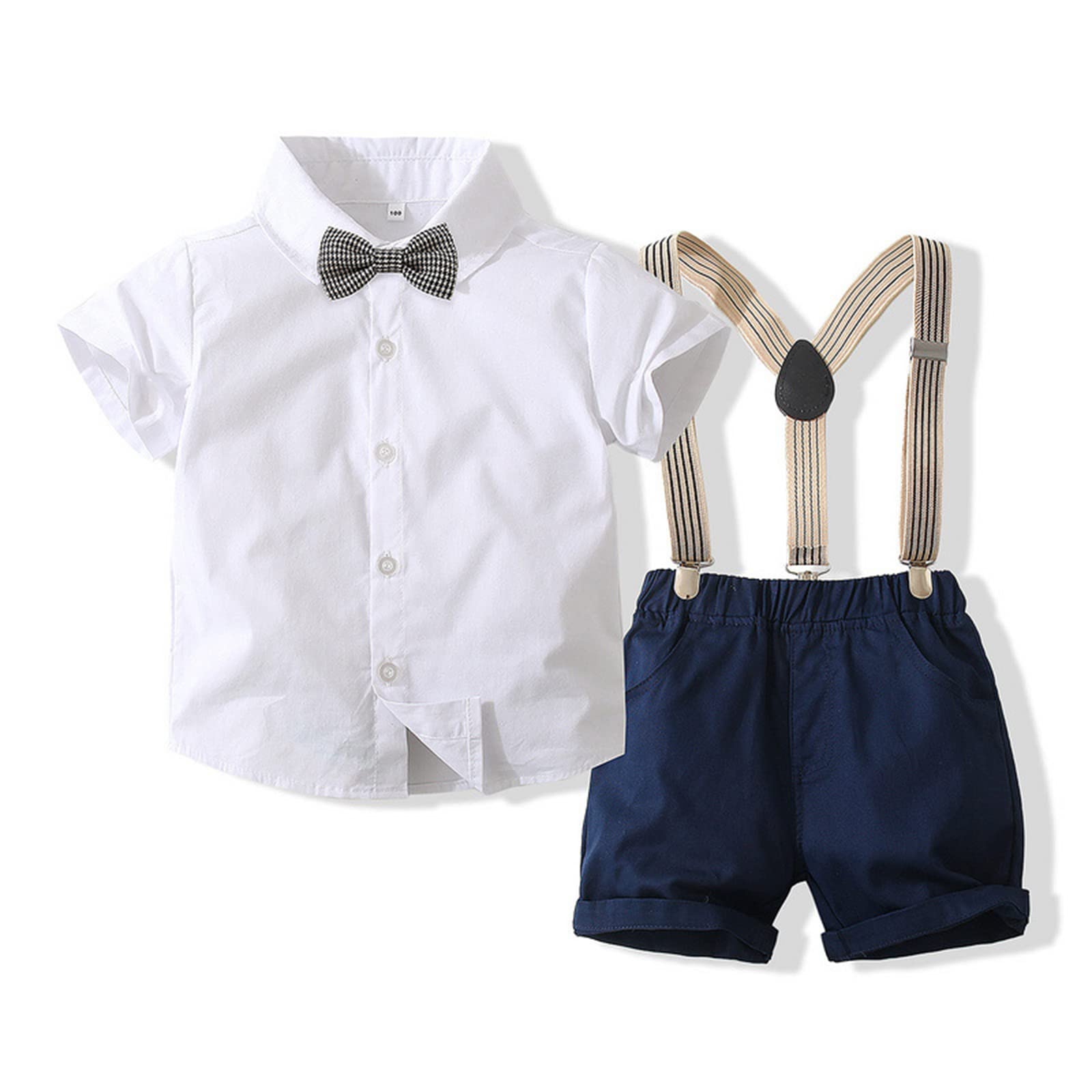 Volunboy Baby Boy Summer Beach Formal Wedding Gentleman Dress Clothes