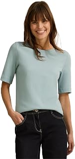 Cecil Women's Basic Ribbed T-Shirt