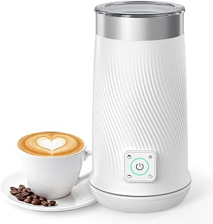Milk Frother, 4-in-1 Electric Milk Frother