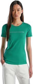 United Colors of Benetton Women's 3ga2e16a2 T-Shirt T-Shirt (Pack of 1)