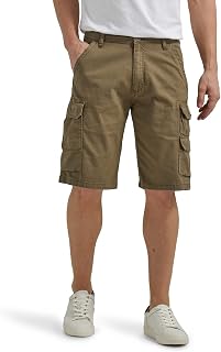 Wrangler Authentics Men's Stretch Twill Cargo Shorts
