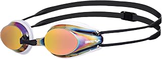 arena Tracks Mirror Unisex Adult Race Swimming Goggles