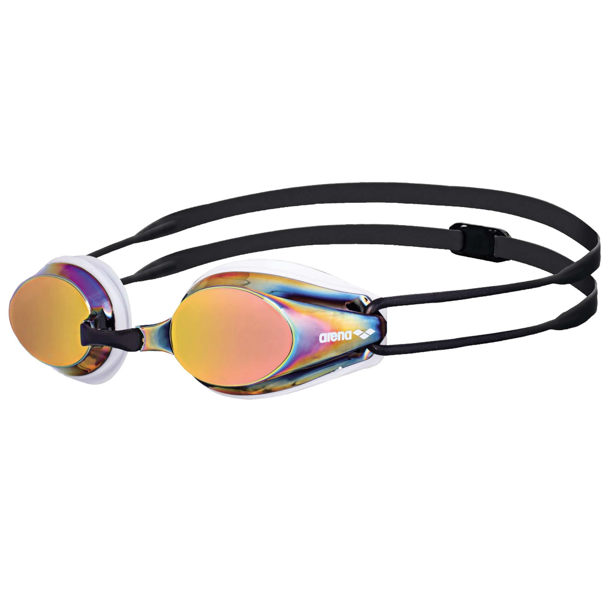 arena Tracks Mirror Unisex Adult Race Swimming Goggles