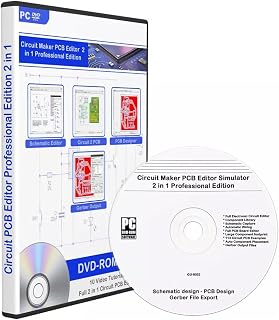 PCB Design Software Pro Edition Circuit Simulation & CAD Tools for Electronics Engineers | PCB Layout Design | Learn Electronics for Beginners & Experts | Windows