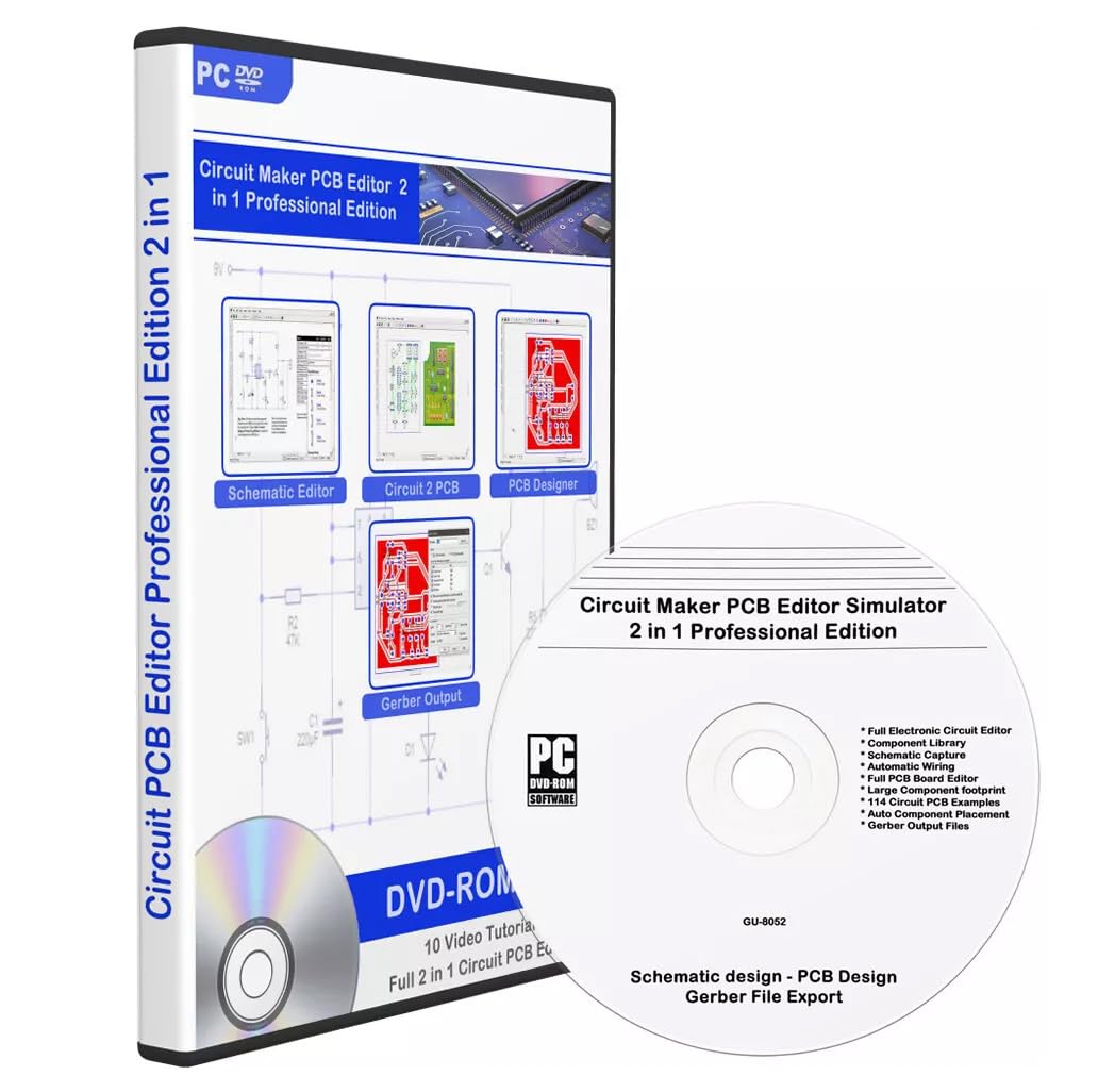 PCB Design Software Pro Edition Circuit Simulation & CAD Tools for Electronics E