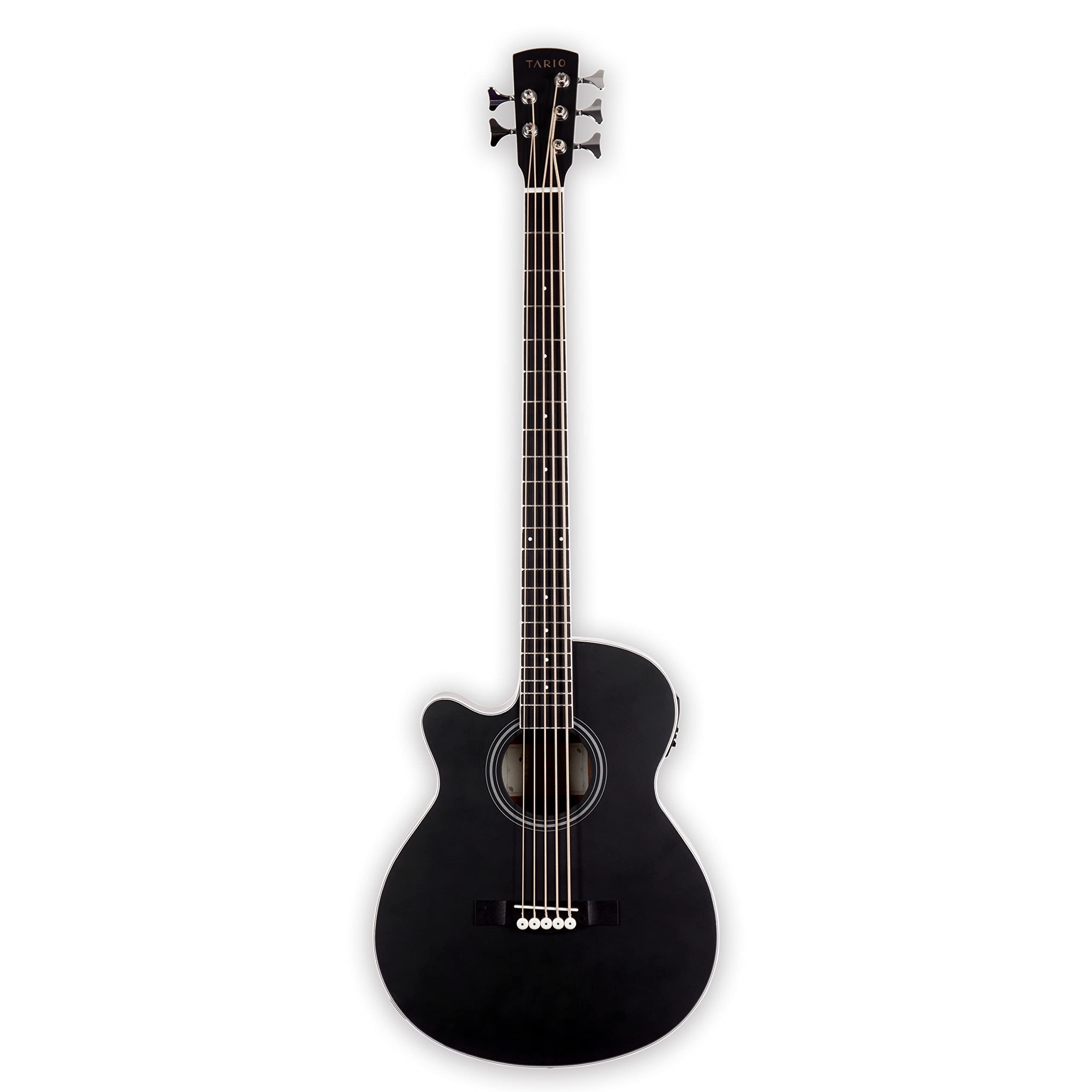 TARIO Left-handed 5 String Electric Acoustic Bass spruce top Mahogany back & sid