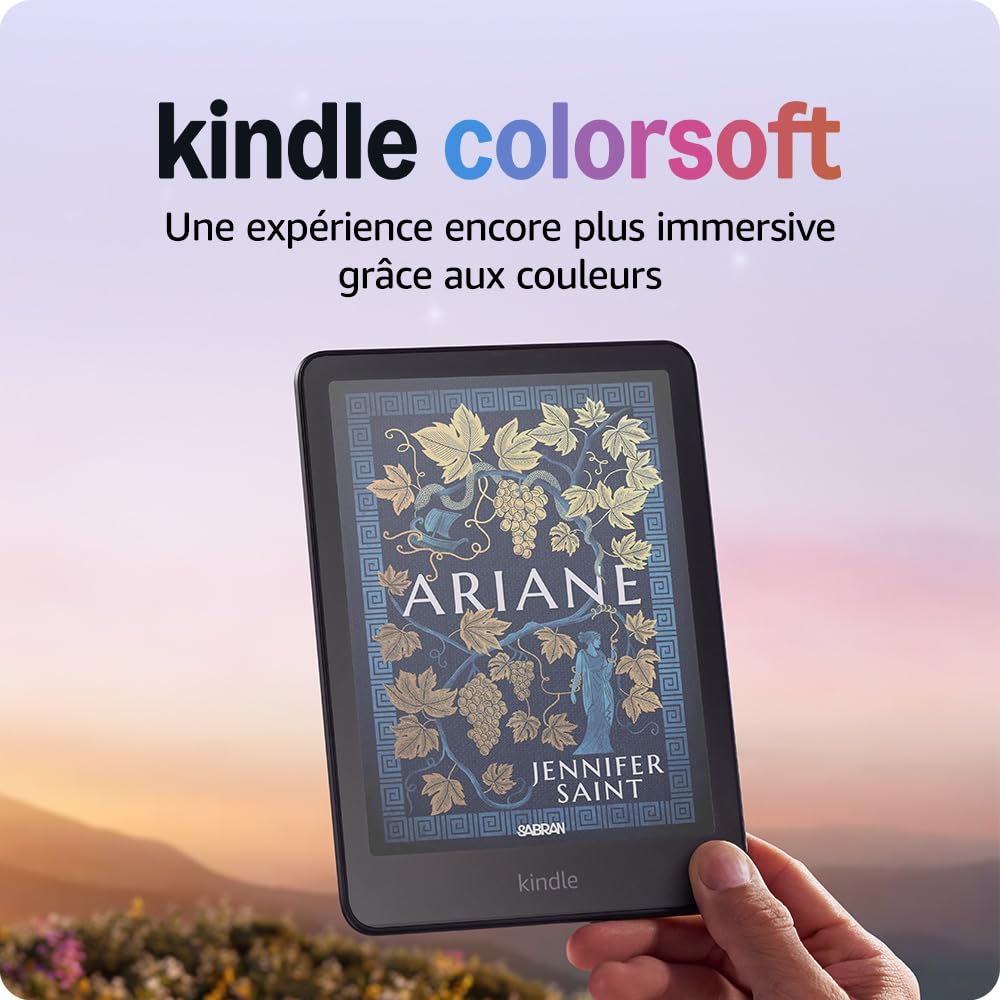 Amazon Kindle Colorsoft 16 GB (2024 model) – With colour display that brings cov