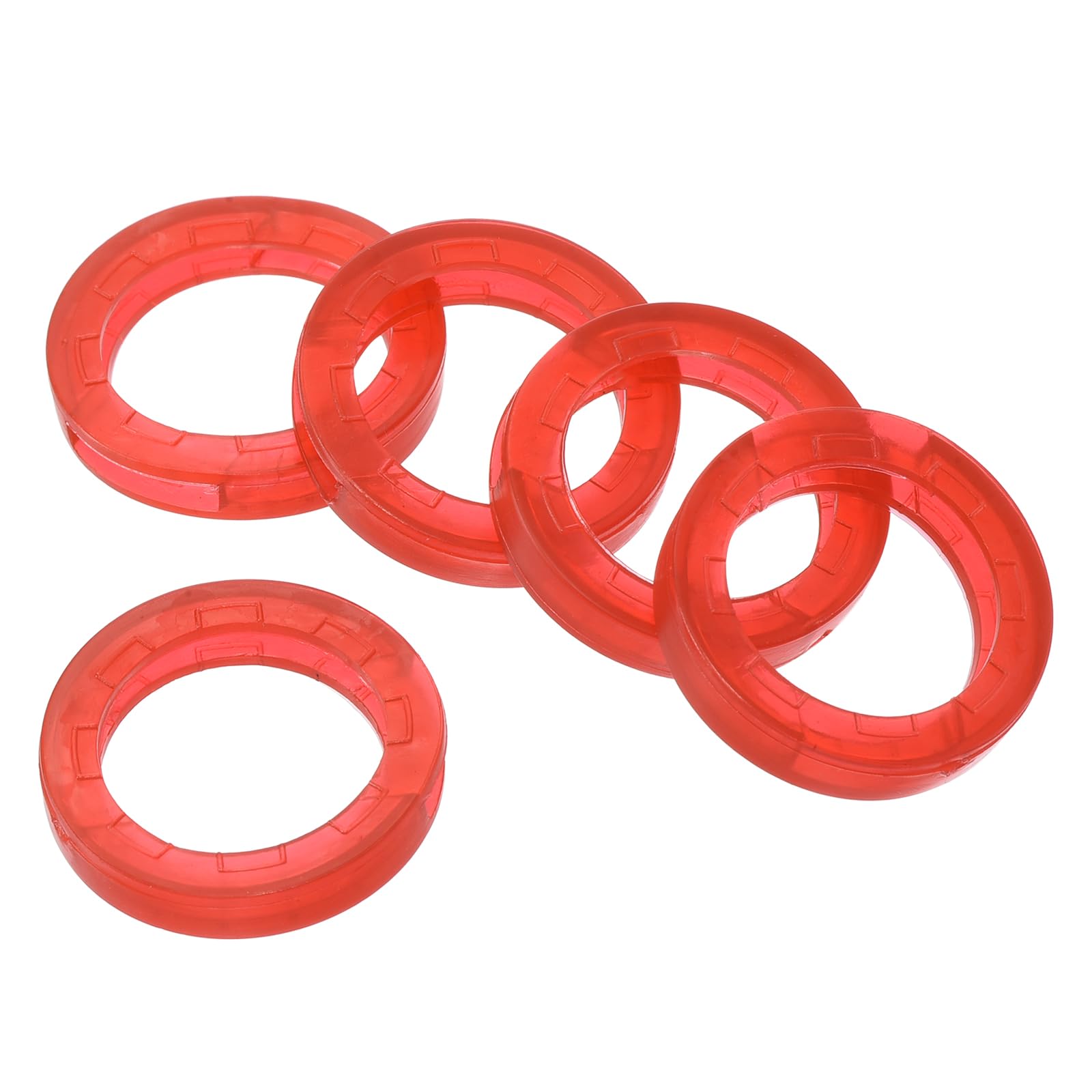 Key Cap Cover Ring, Pack of 15 0.95 Inch Key Identification Cover Coding Tag Mar