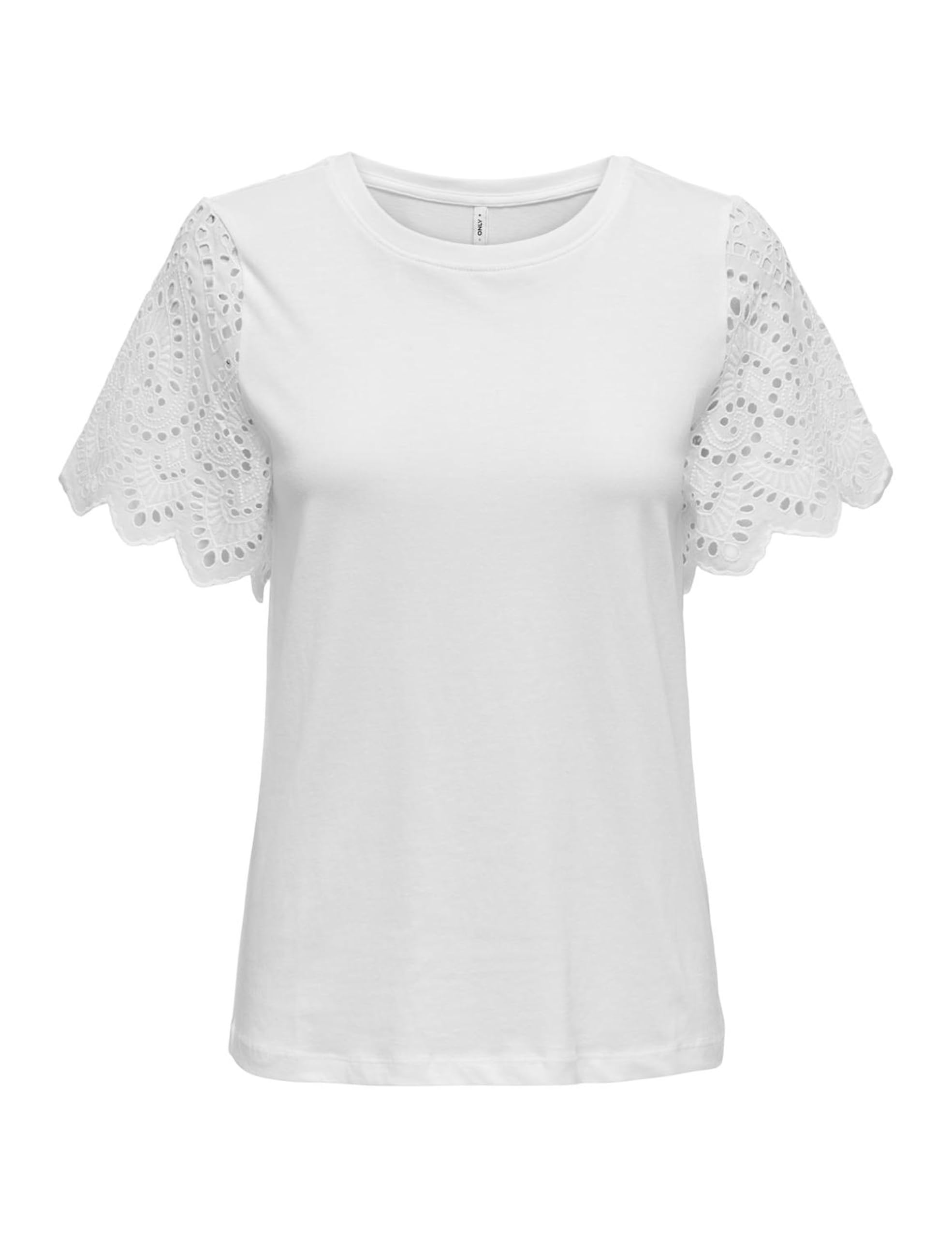 ONLY Onlebba Life S/S Women's Lace Top
