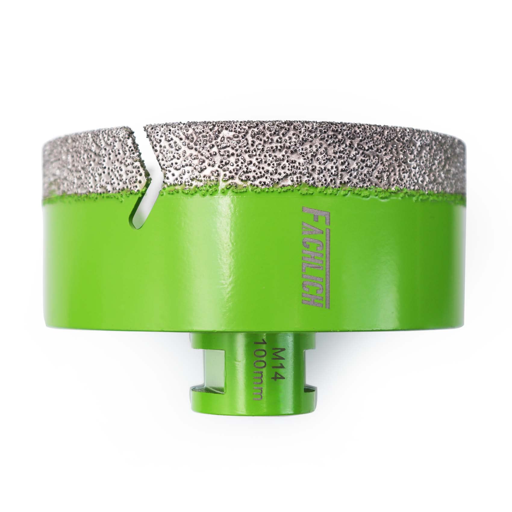 Forets Carrelage Diamant 100mm - FACHLICH Brasé Sous Vide et Trépans avec Fileta