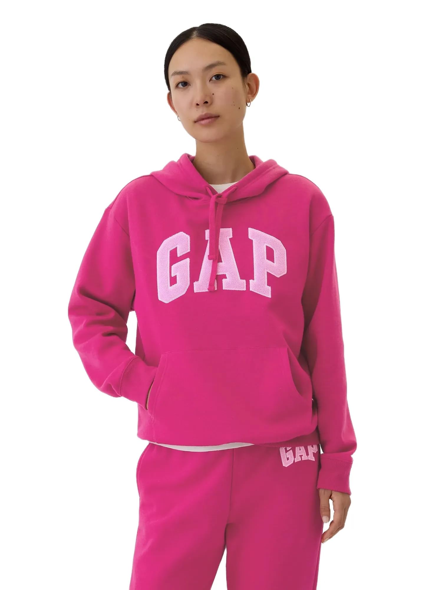 Gap Women's Hooded Sweatshirt with Logo without Laces (Pack of 1)