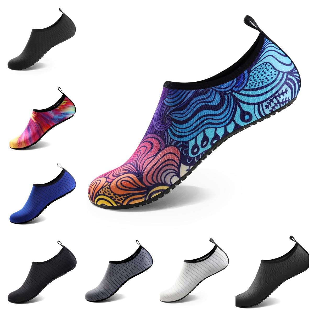 Water Shoes for Women Men Quick Dry Aqua Socks Swimming Beach Barefoot Yoga Exer