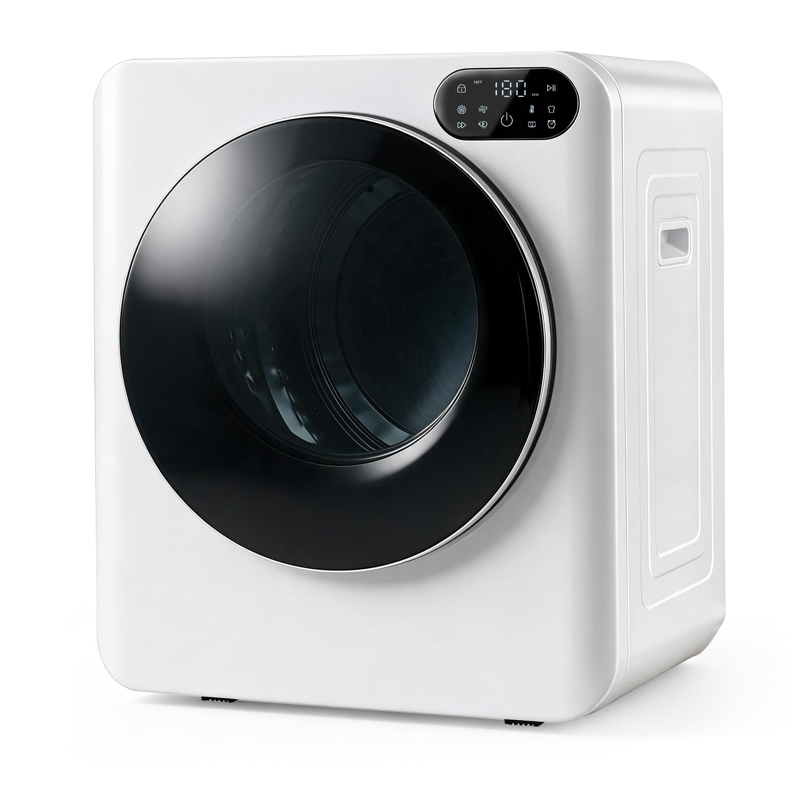 COSTWAY 1.5 Cu.Ft. Portable Clothes Dryer with LED Control, 8lbs, 850W | Vented 