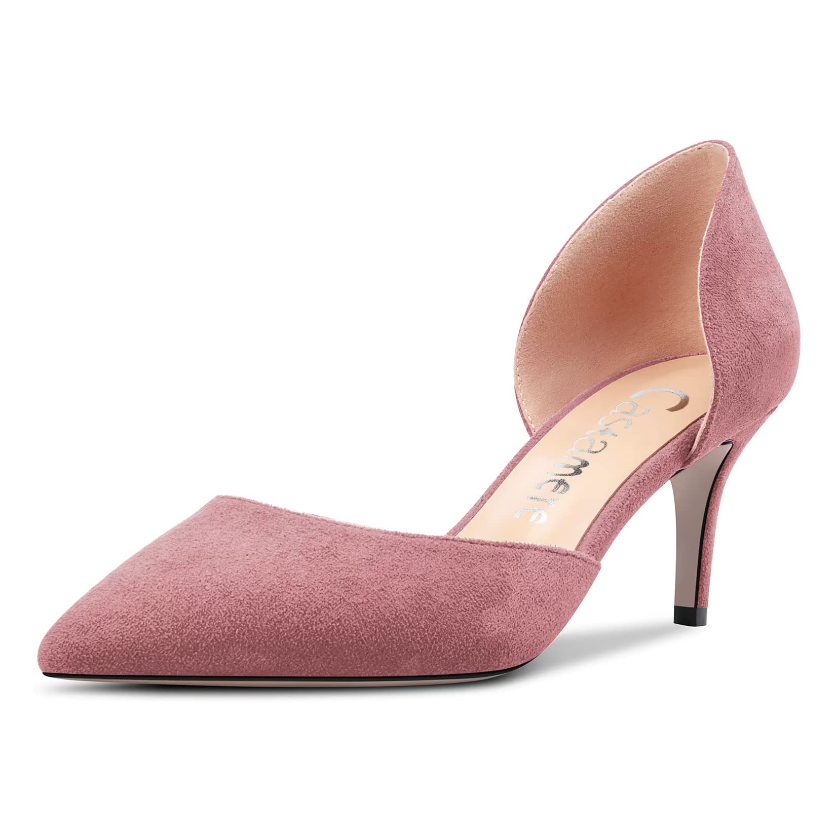 Castamere Women's Needle Medium Pointed Toe Pumps Two-Piece Slip-on Office Class