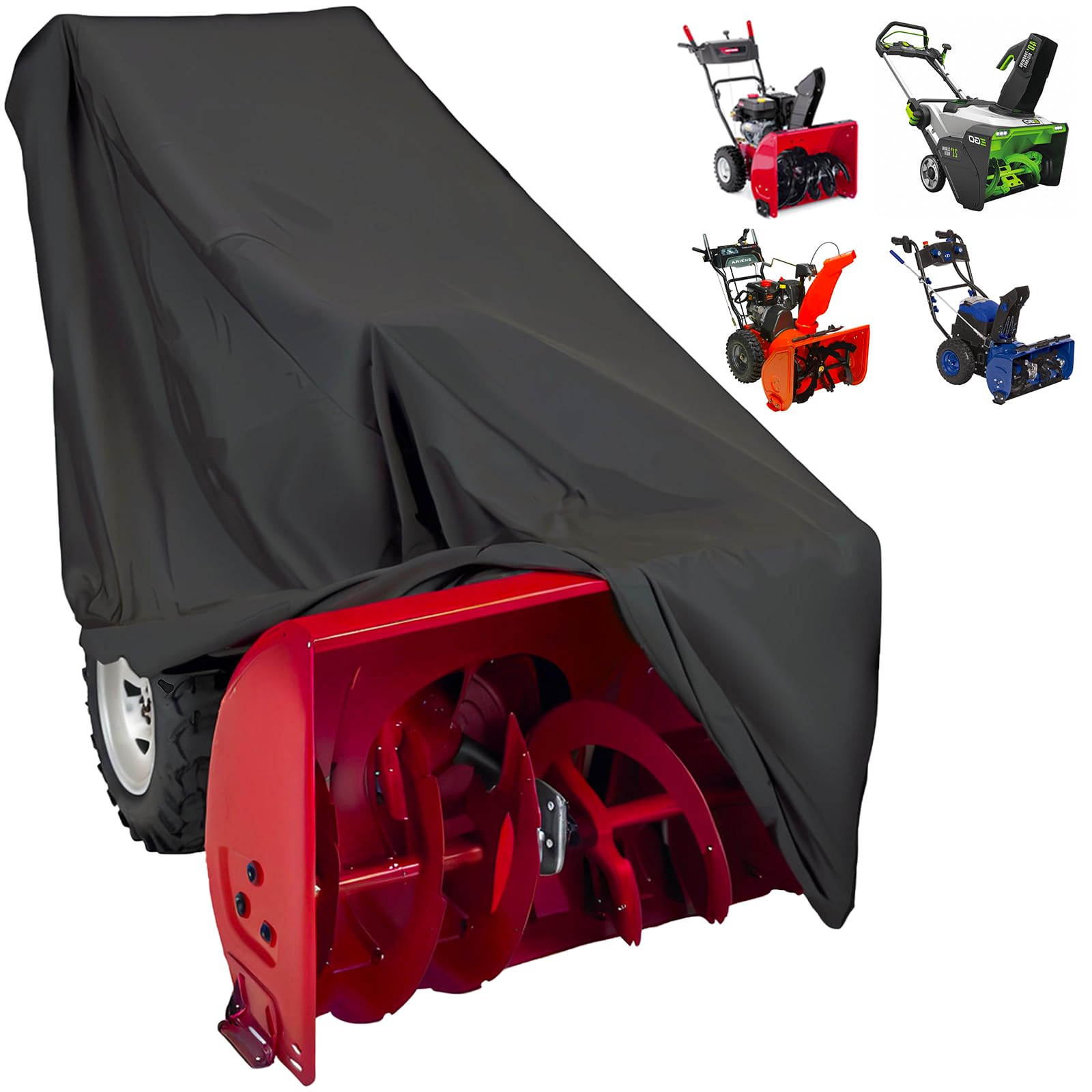 Zen Shi Fu Snow Blower Cover - 600D Heavy Duty Waterproof Windproof Outdoor Cove
