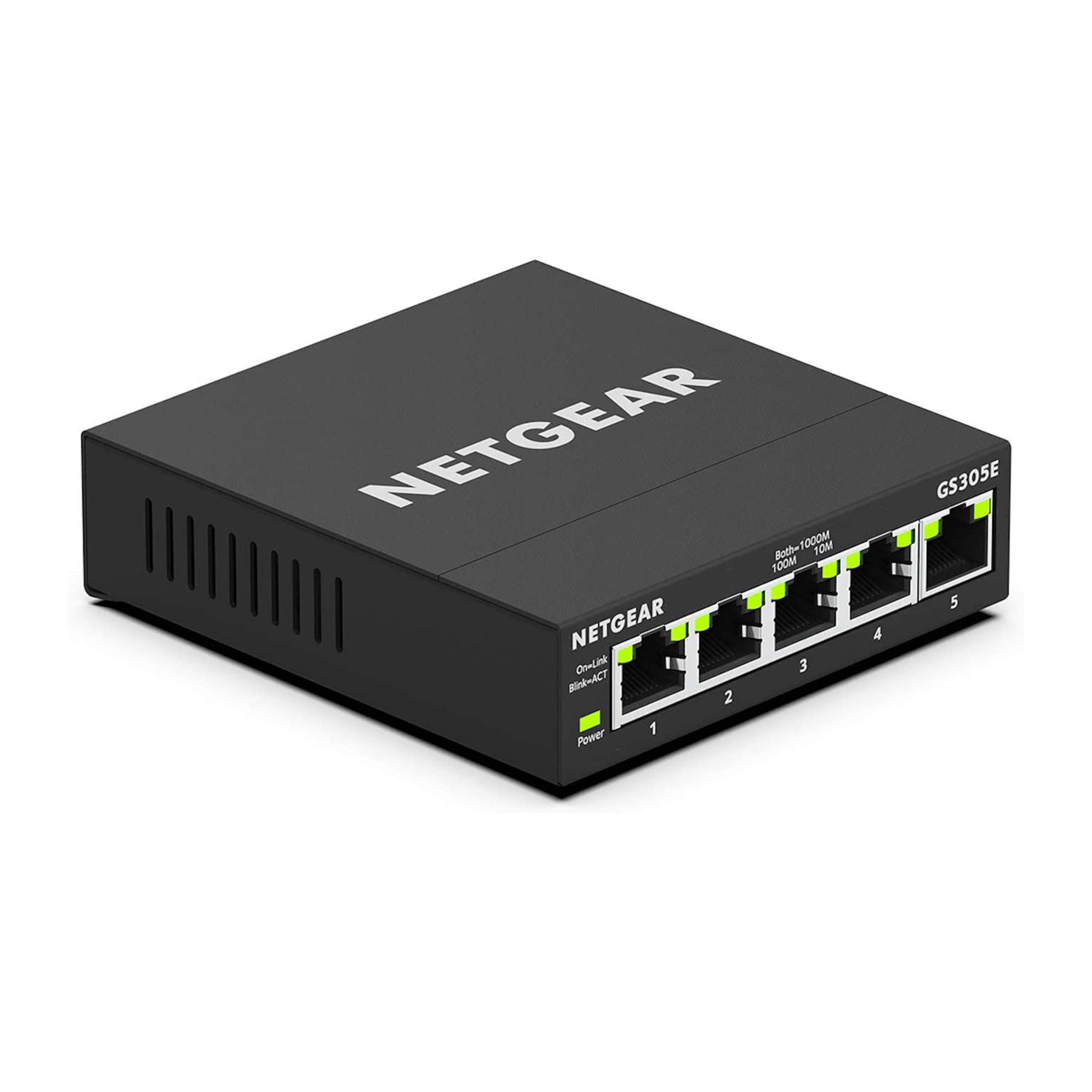 NETGEAR 5-Port Gigabit Ethernet Easy Smart Managed Network Switch (GS305E) | Des