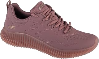 Skechers Bobs Geo - How Marvelous 117422-MVE Women's Trainers, Sports Shoes, Red, 38.5 EU