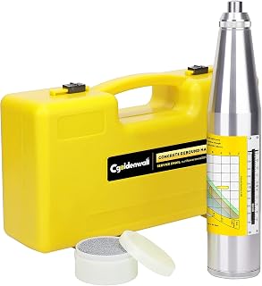 Concrete Rebound Hammer Tester Resiliometer 1450psi-8702psi (10-60Mpa) | with English Label and Calibration Certificated