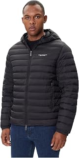 Armani Exchange Essential, Long Sleeve Padded Side Lettering Logo Men's Jacket