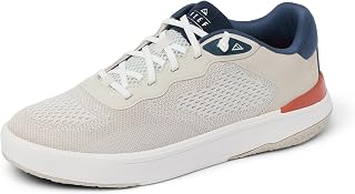 Reef Men's Shoreline del Mar Shoes, Breathable Mesh Upper, Lightweight and Flexible, Padded Footbed, Elastic Laces