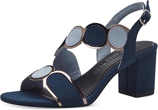 MARCO TOZZI Women's Sandal soft Feel Me footbed Vegan soft lining Summery