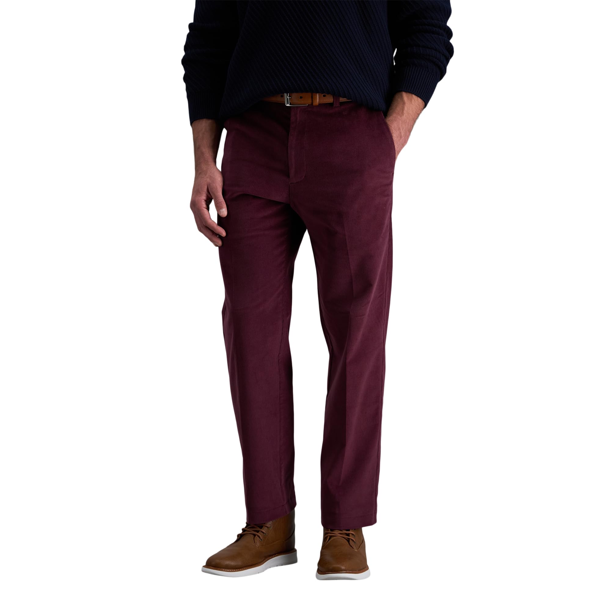 Haggar Men's Haggar Men's Classic Fit Stretch Corduroy Pant Casual Pants