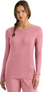 Healing Hands Women's Underscrub Soft Knit Melissa Longsleeve Scrub Tee with Breathable & Easy Care Fabric 5047