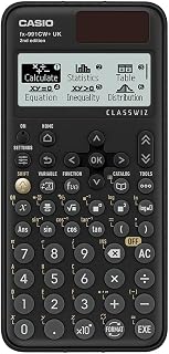 Casio fx-991CW+ Scientific Calculator Black (UK Version) - Upgrade from Previous fx-991CW Model