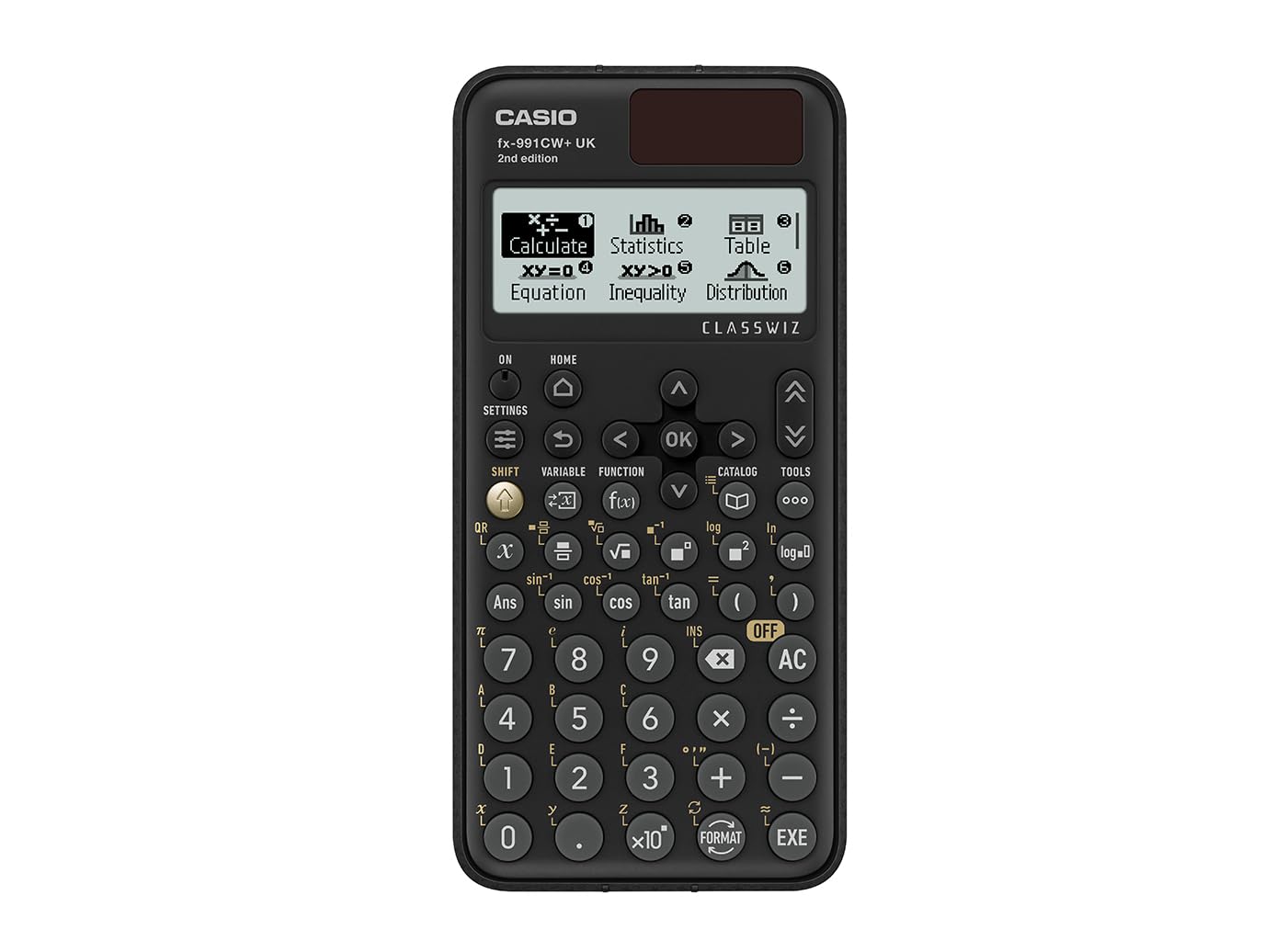 Casio fx-991CW+ Scientific Calculator Black (UK Version) - Upgrade from Previous