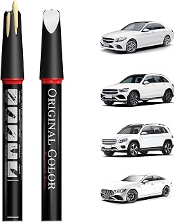 Carhoo 149/9149 Polar White Compatible with Mercedes-Benz Exact Match Touch Up Paint Pen - 0.56 Fl Oz