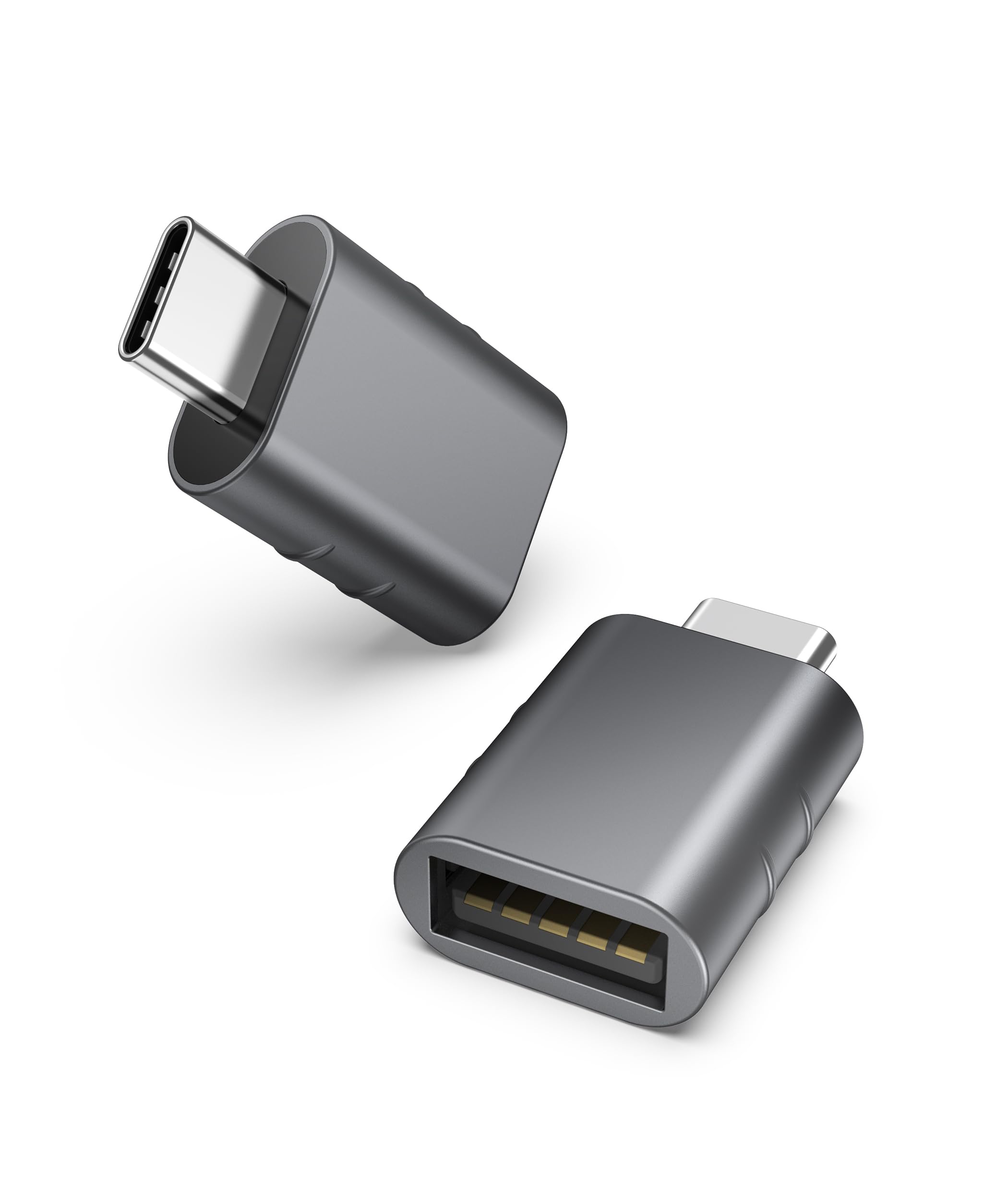 Syntech USB C to USB Adapter Pack of 2, USB 3.0 to Thunderbolt 5/4 Adapter | Com