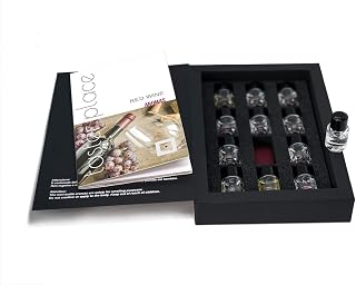 TASTERPLACE - Aroma Set Red Wine – English – for Sommeliers – for Wine Lovers – Tasting Tool